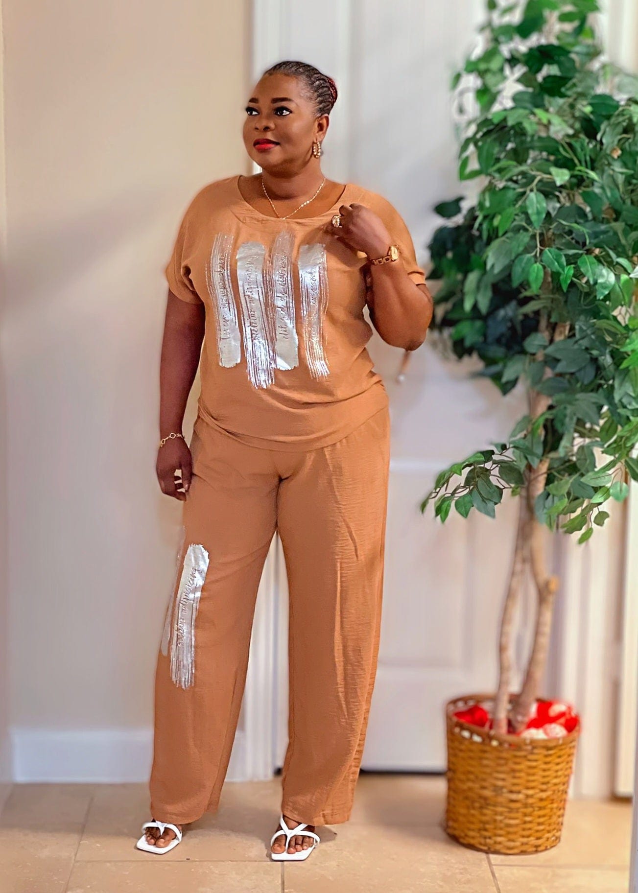 Feeling Happy Matching set New Arrivals