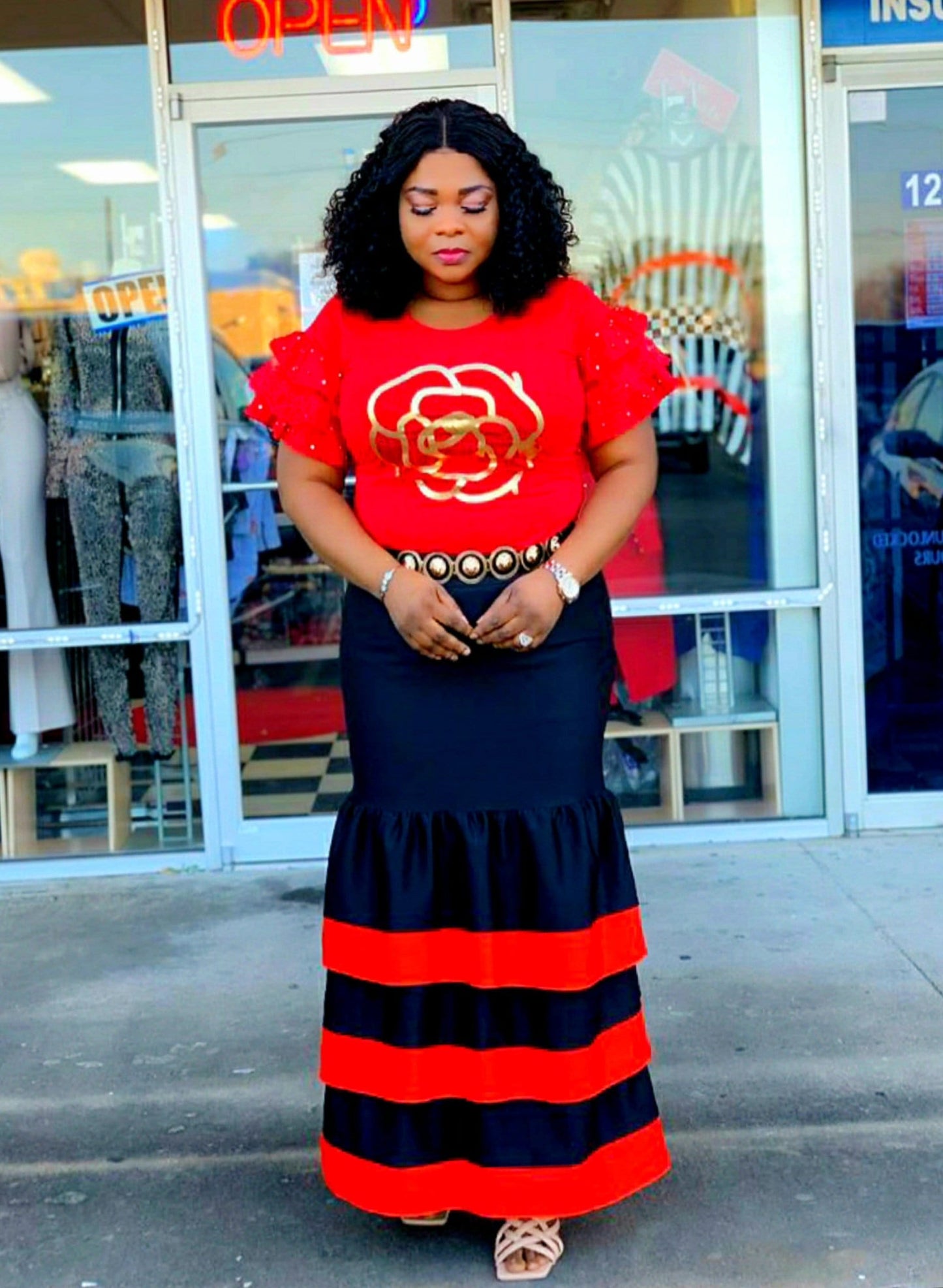 Moving Up High waist Skirt Bottom - MOROCKS