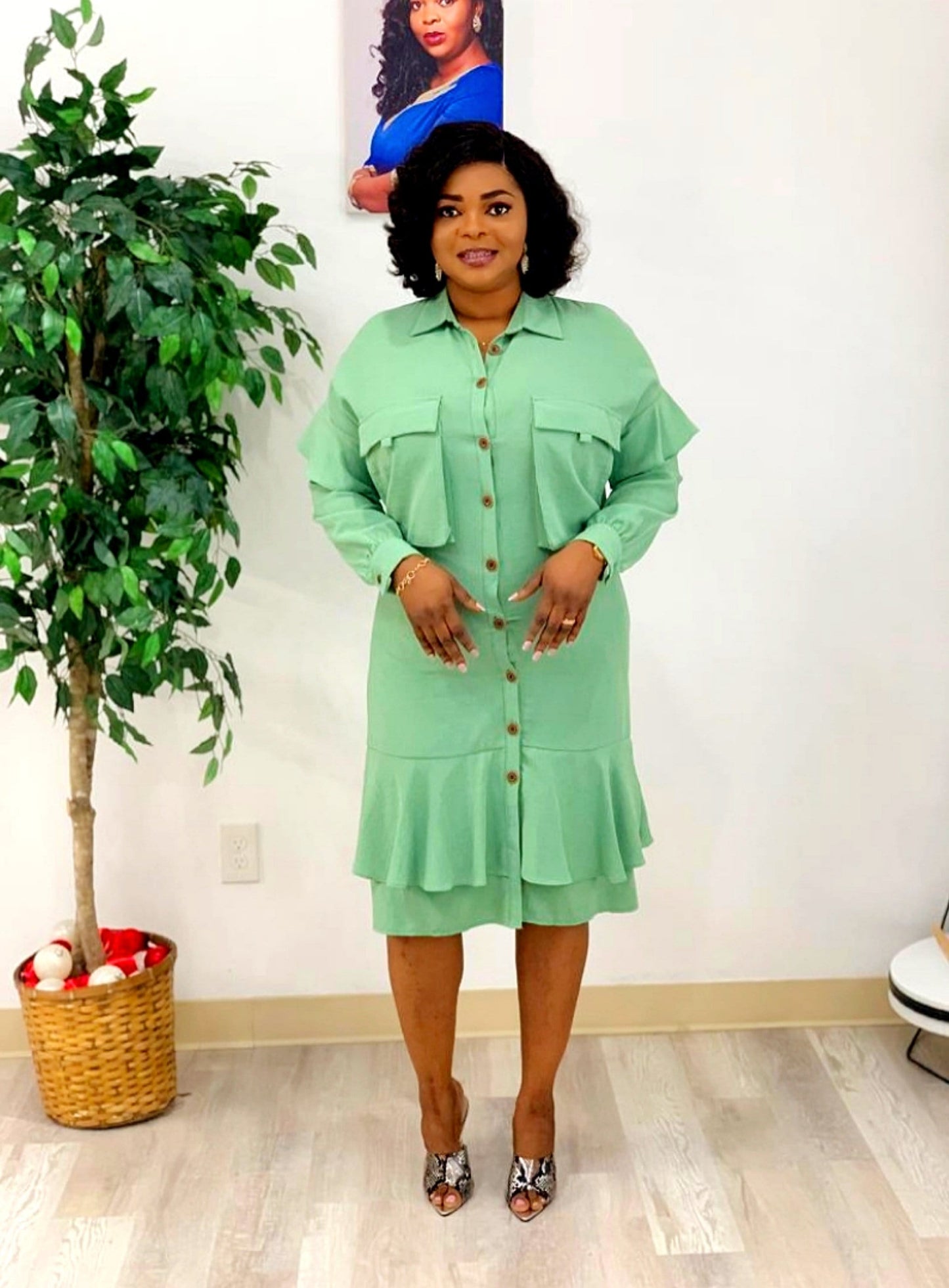 Thumbs Up Pocket Dress - MOROCKS