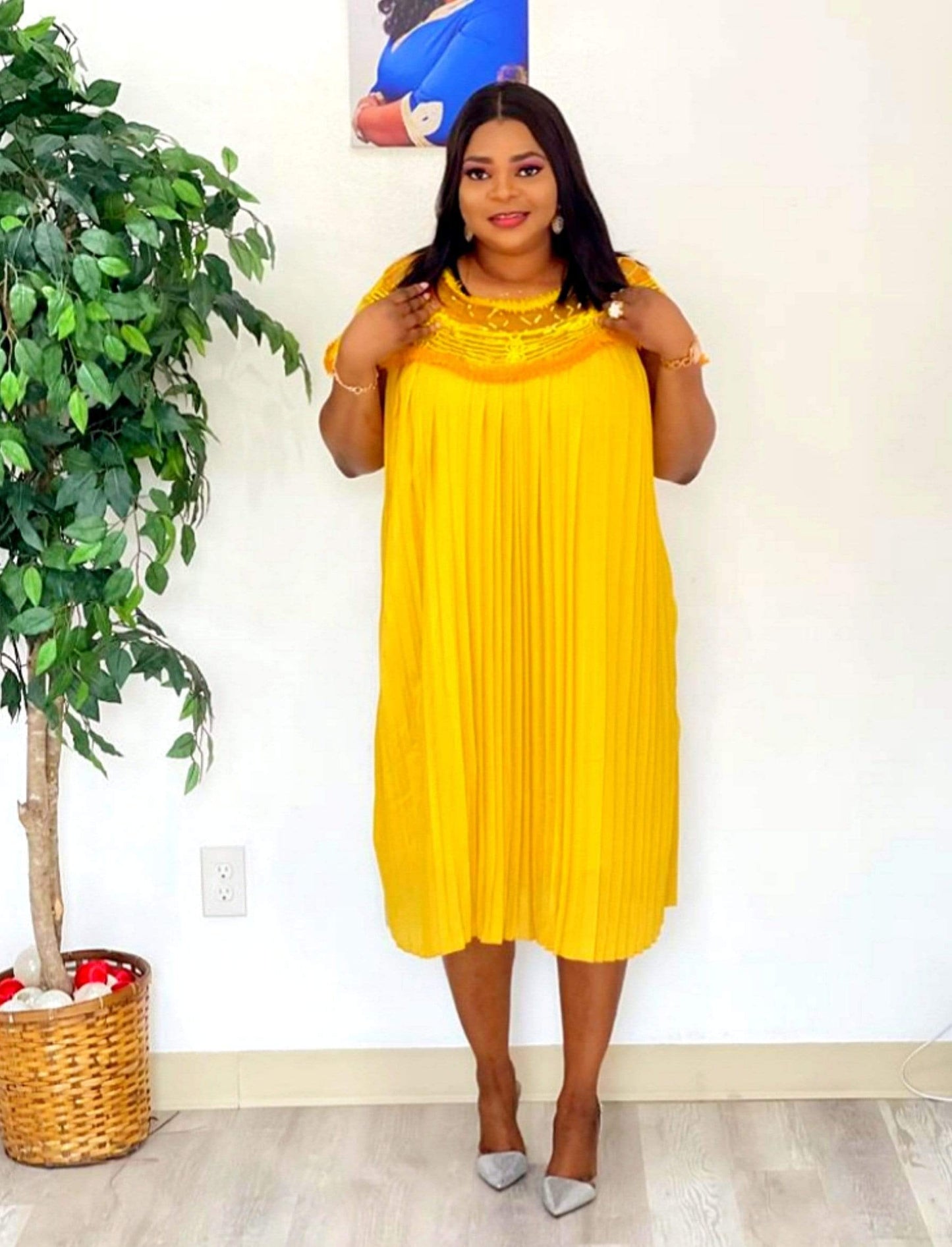 Fierce & Free Pleat Dress/ Clearance - MOROCKS
