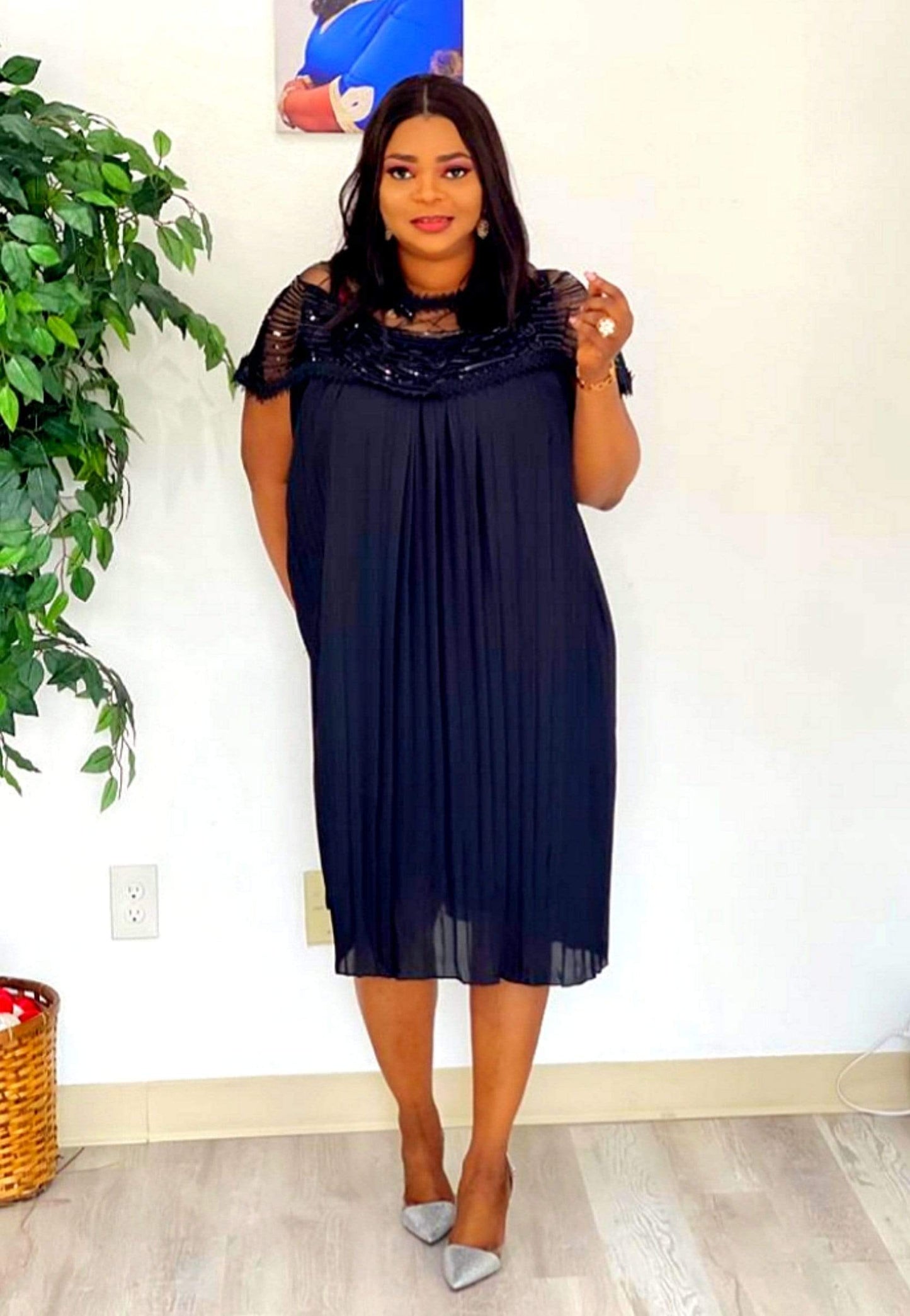 Fierce & Free Pleat Dress/ Clearance - MOROCKS