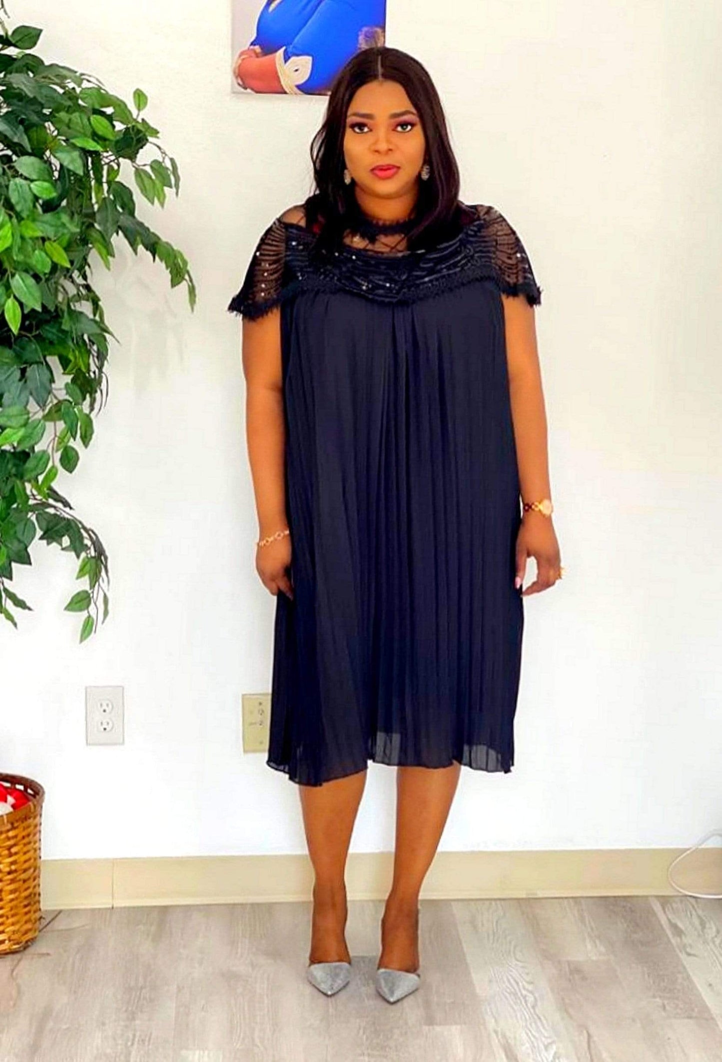 Fierce & Free Pleat Dress/ Clearance - MOROCKS
