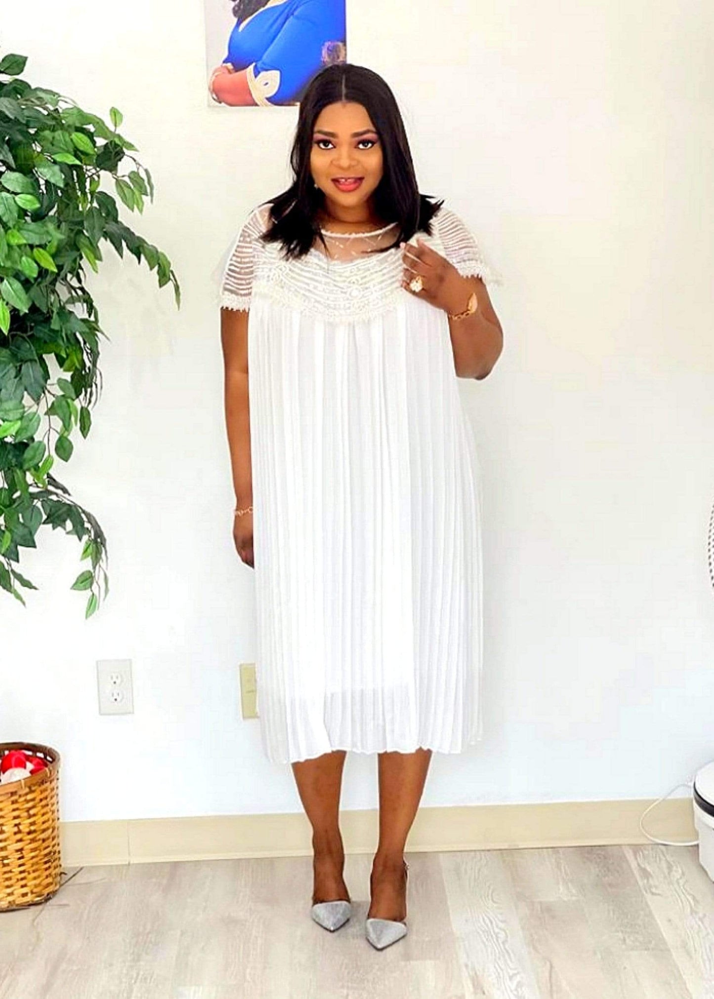Fierce & Free Pleat Dress/ Clearance - MOROCKS