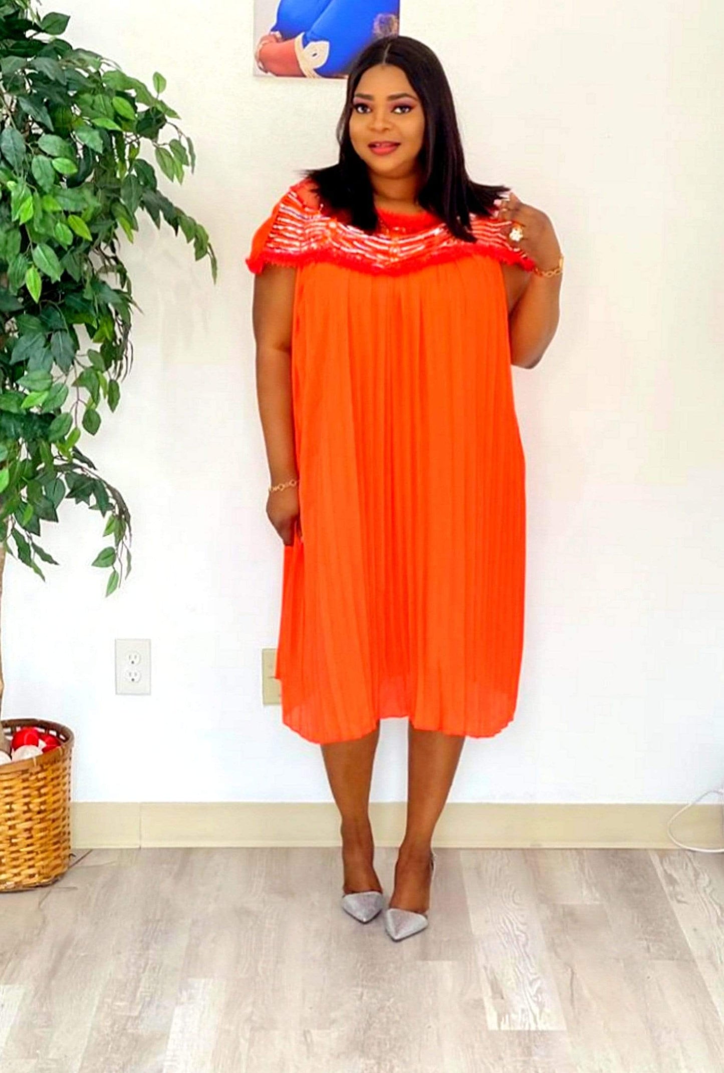 Fierce & Free Pleat Dress/ Clearance - MOROCKS