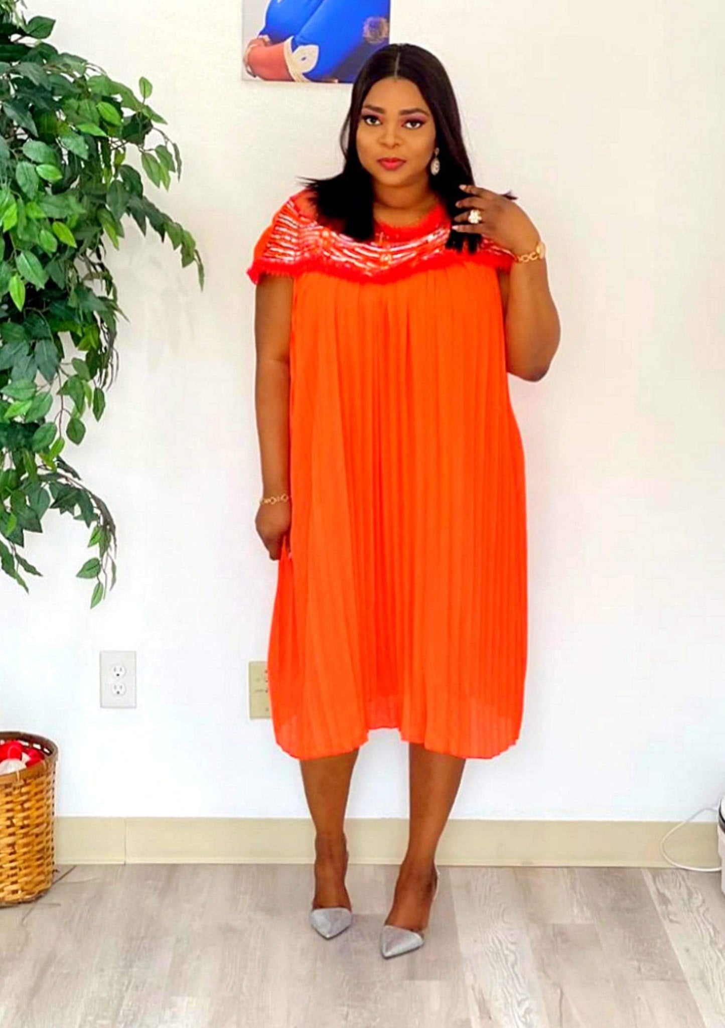 Fierce & Free Pleat Dress/ Clearance - MOROCKS