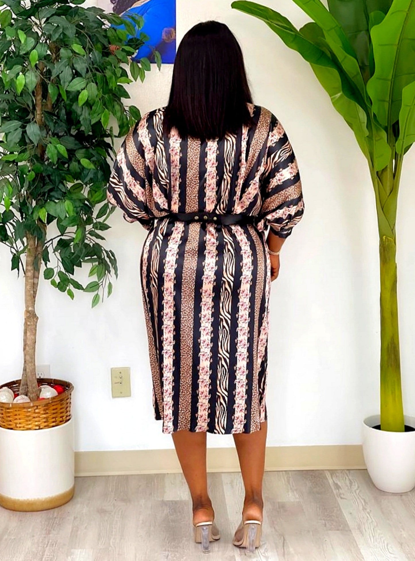 Leave a little Satin Dress/ New Arrivals - MOROCKS