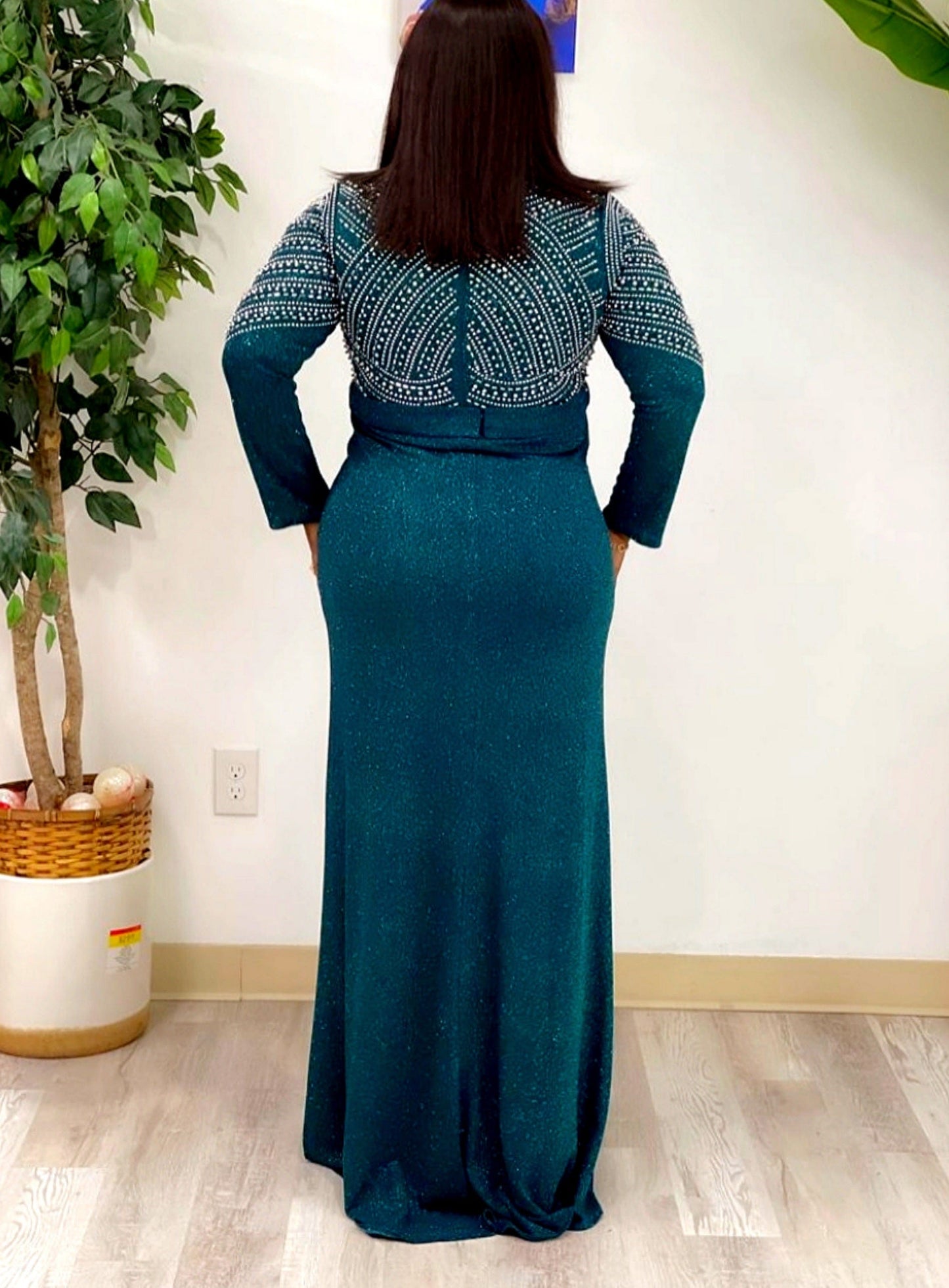 Elagant Slit Regal Dress