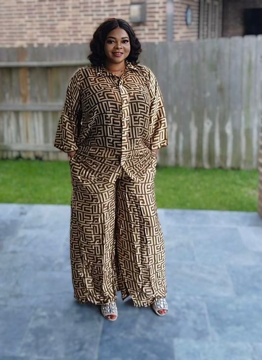 Oyeronke Adire Readytowear Matching Set/New Arrivals