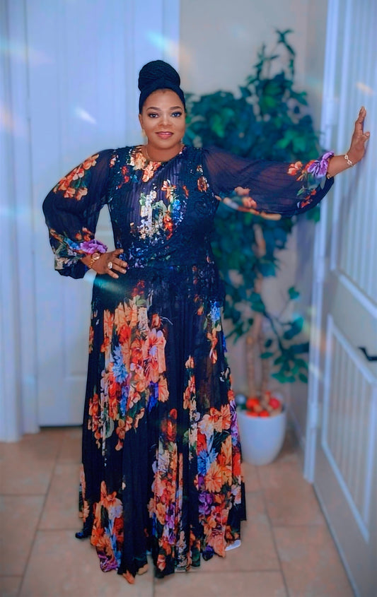 Feeling Me Regal Maxi Dress