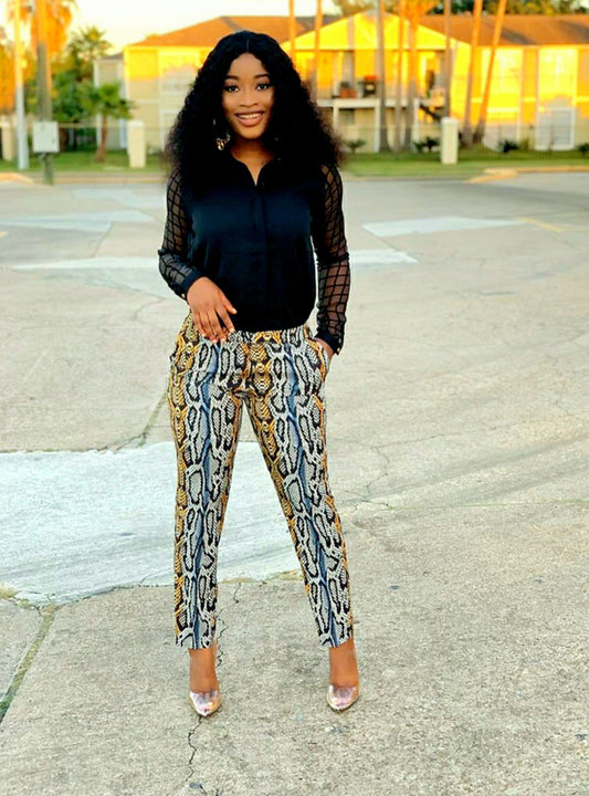 Cigarette Pant  buttom - MOROCKS