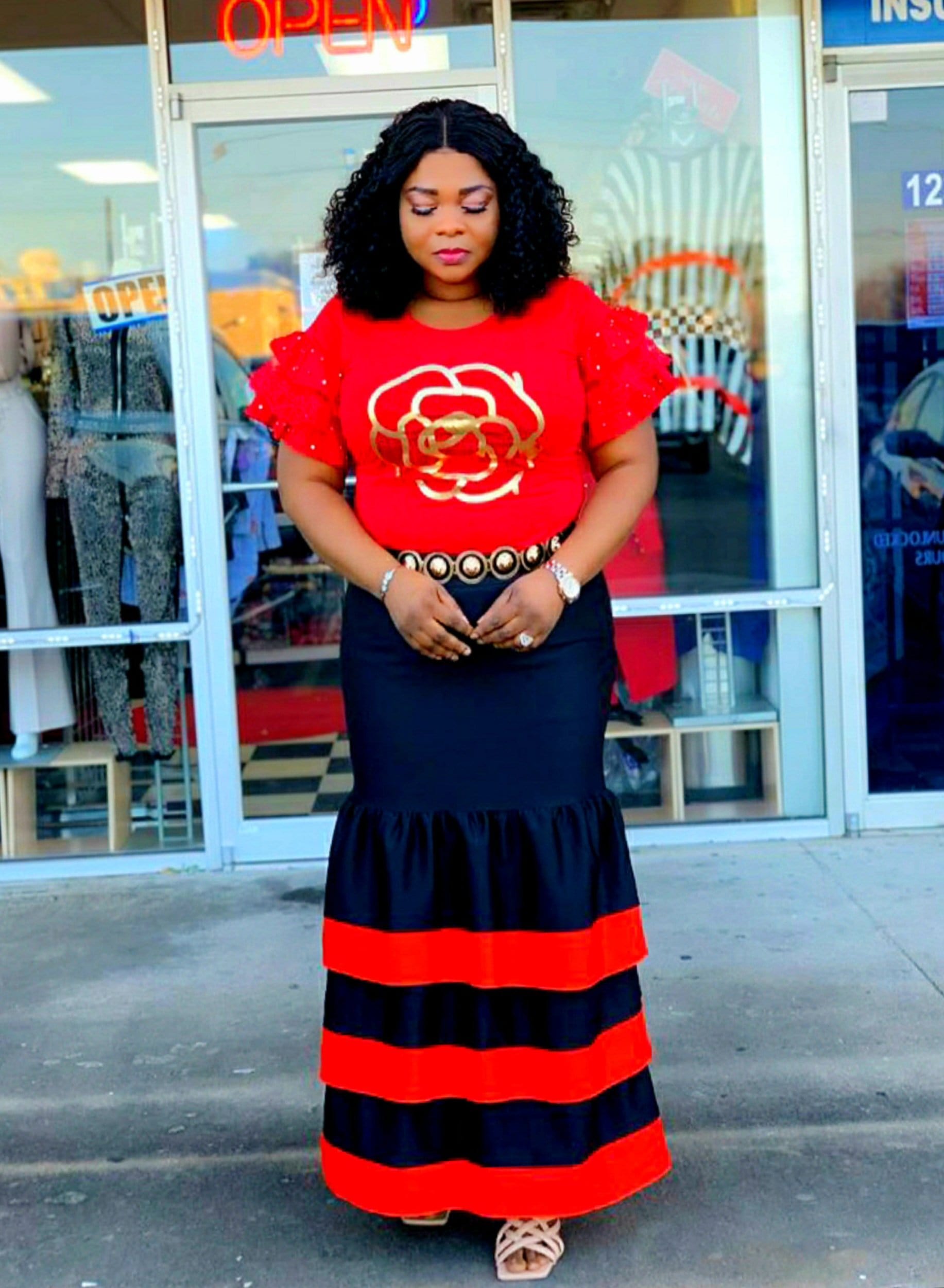 Moving Up High waist Skirt Bottom - MOROCKS