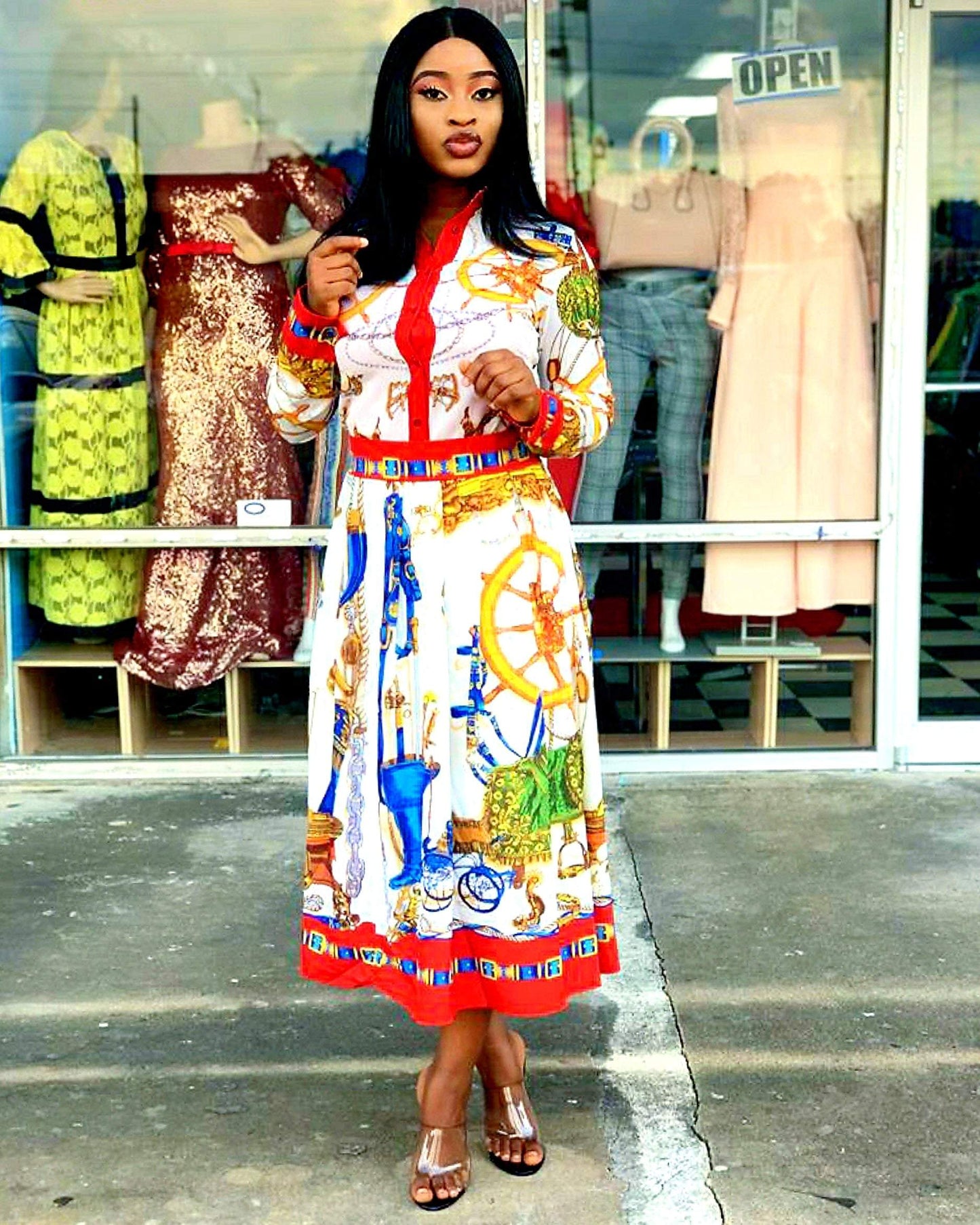 Anchorris Skirt/Top Matching Set - MOROCKS