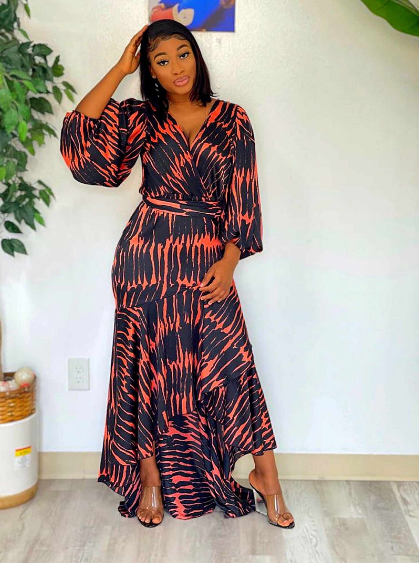 Main Attention Maxi Dress