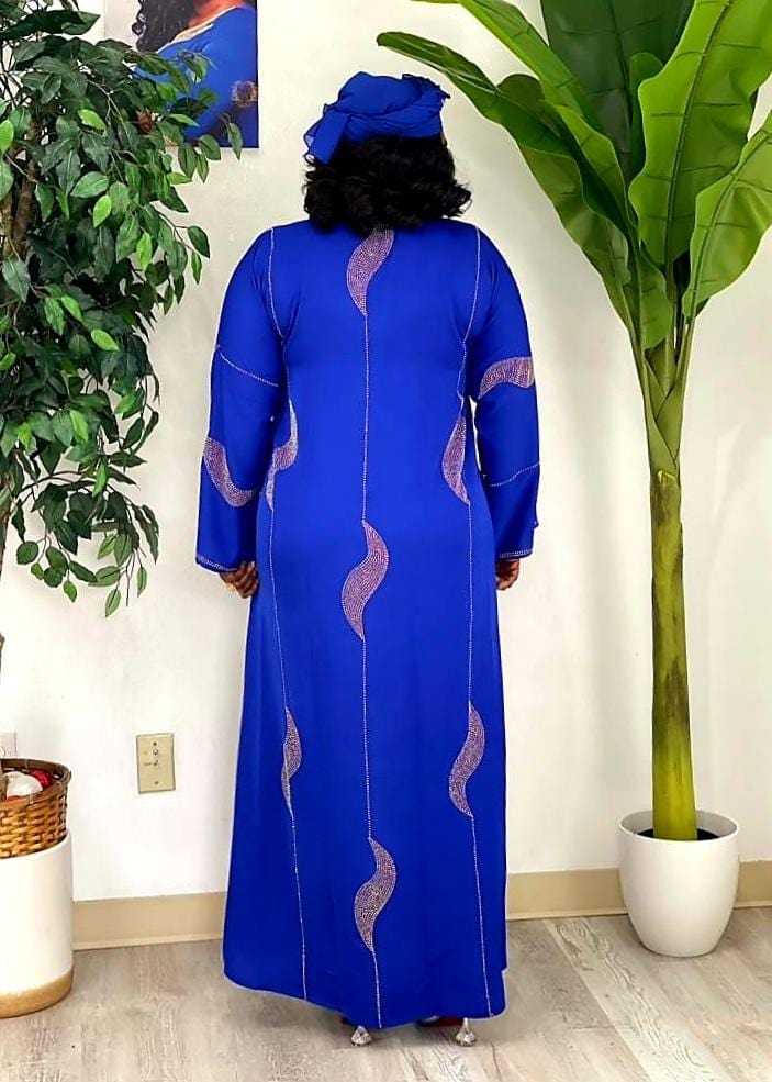 Electric Personalty Regal Dress New Arrivals - MOROCKS